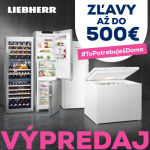 Výpredaj spotrebičov Liebherr so zľavami až do 500€
