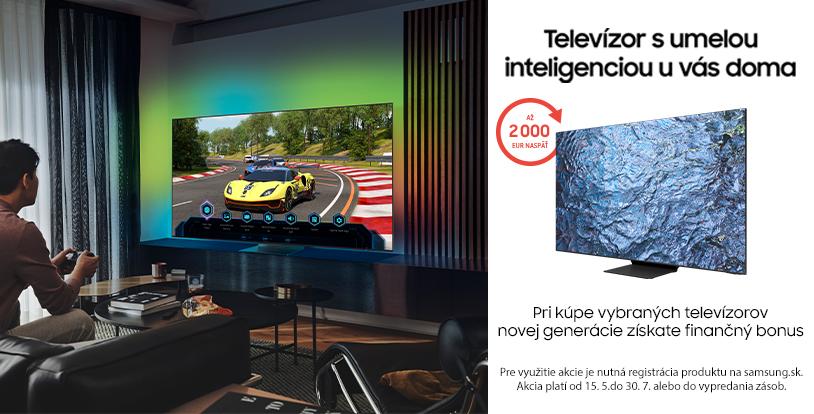 Samsung TV s umelou inteligenciou u vás doma