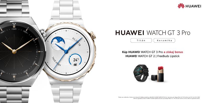 Kúp smart hodinky Huawei GT3 PRO a získaj bonus