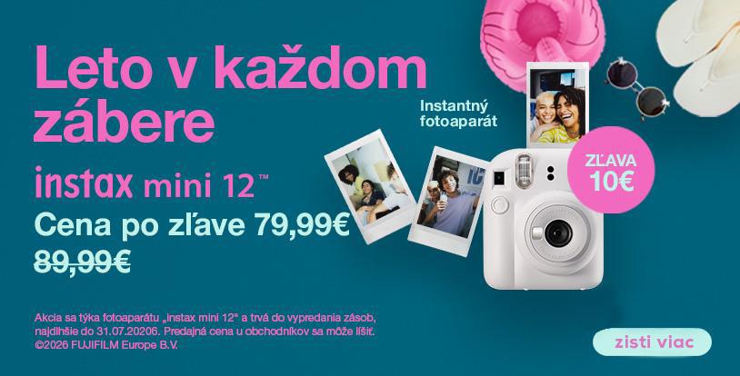 Leto v každom zábere s Instax Mini 12
