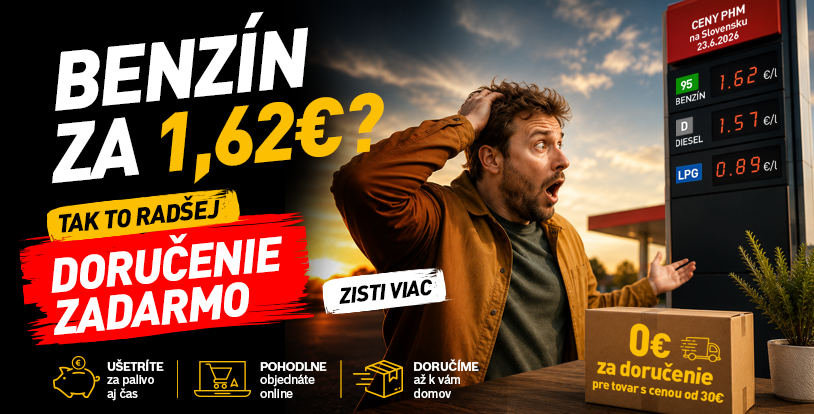 Dorucenie zadarmo 