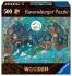 Ravensburger Drevené puzzle Kúzelný les  500 dielikov