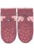 STERNTALER Ponožky protišmykové Medvedík ABS 2ks v balení light red dievča veľ. 19/20 cm- 12-18 m