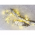 Emos LED vianočná nano reťaz zelená 7.5m, vonkajšia aj vnútorná, teplá biela, časovač