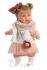 Llorens Llorens 42402 JULIA - realistická bábika bábätko so zvukom a mäkkým látkovým telom 42 cm