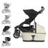 THULE Kočík Urban Glide 4-wheel Black/Soft Beige set XL