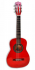 Bino Klasická drevená gitara 75 cm červená