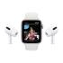 Apple Watch Nike SE GPS, 40mm Silver Aluminium Case with Pure Platinum/Black Nike Sport Band - Regul