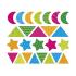 Janod Janod Stickers Samolepky Geometrické tvary 150 ks
