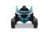 BENEO Kawasaki TERYX KRX 1000 12V, modré, jednomiestne, odpružená zadná náprava, 2,4 Ghz diaľkové ov