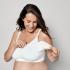 MEDELA Podprsenka Ultra tehotenská a na dojčenie Keep Cool™, biela XL