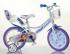 DINO Bikes DINO Bikes - Detský bicykel 14" 144RFZ3 so sedačkou pre bábiku a košíkom Frozen 2 2019 vystavený kus