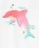 CARTER'S Set 2dielny tričko na ramienka, kraťasy Pink Dolphin dievča 24m