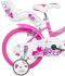 DINO Bikes DINO Bikes - Detský bicykel Flappy 14" 514-02 - ružovo biely