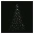 Emos LED vianočný strom kovový 180cm, vonkajší aj vnútorný, studená biela, časovač