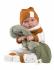Llorens Llorens 84465 NEW BORN - realistická bábika bábätko so zvukmi a mäkkým látkovým telom - 44