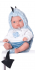 Antonio Juan Antonio Juan 85105-4 Dráčik - realistická bábika bábätko s celovinylovým telom - 21 cm