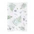 CEBA Podložka prebaľovacia 2-hranná mäkká COSY (50x70) Watercolor World Polypody