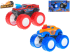 MIKRO -  Roadblasters monster truck 8cm na zotrvačník 2ks