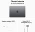 Apple CTO MacBook Air 13" Apple M3 8C CPU 10C GPU 16GB 256GB Kozmický sivý INT English