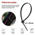 Emos A2843 Sťahovacie pásky čierne 150×3.5mm 100ks
