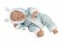 Llorens Llorens 63301 LITTLE BABY - spiaca realistická bábika bábätko s mäkkým látkovým telom - 32