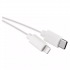 Emos Kábel USB-C / Lightning MFi 1m biely