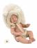Llorens Llorens 63203 NEW BORN CHLAPČEK - spiaca realistická bábika s celovinylovým telom