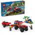 LEGO LEGO® City 60412 Hasičské auto 4x4 a záchranný čln