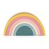 PETITE&MARS Hračka silikónová skladacia Rainbow Intense Ochre 12m+