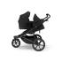 THULE Kočík súrodenecký Urban Glide Double Black/Soft Beige set M