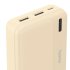Hama Pocket 10 USB-C 10000mAh 2.1A pieskový
