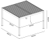 Rojaplast ROJA INTRO DUO 4x4 m