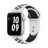 Apple Watch Nike Series 6 GPS, 40mm Silver Aluminium Case with Pure Platinum/Black Nike Sport Band