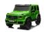 BENEO Mercedes-Benz G63 AMG 4x42 Dvojmiestne 24V, zelené lak, MP4 s USB/AUX vstup, Pohon 4x4, Batéri