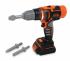Smoby SMOBY 360106 Elektrická vŕtačka Black&Decker so svetlom a zvukom