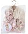 Llorens Llorens M844-02 oblečenie pre bábiku bábätko NEW BORN veľkosti 43–44 cm