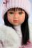 Llorens Llorens 54043 GRETA - realistická bábika s mäkkým látkovým telom  - 40 cm