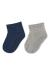 STERNTALER Ponožky protišmykové krátke ABS 2ks v balení námornícka modrá chlapec veľ. 22 12-24m