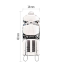 Emos Eco halogen JC G9 45W teplá biela
