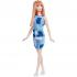 Mattel Barbie Barbie Fashionistas modelka Patchwork Denim – Klasická DYY90
