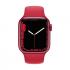 Apple Watch Series 7 GPS, 41mm RED Aluminium Case with RED Sport Band