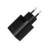 FIXED Sieťová nabíjačka USB-C 17W Smart Rapid Charge čierna