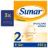 3x SUNAR Complex 2 Mlieko pokračovacie 600 g