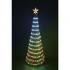 Emos LED vianočný stromček so svetelnou reťazou a hviezdou, 1.5m, vnút., ovládač, časovač, RGB poškodený obal, tovar ok