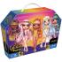 Trefl Trefl Puzzle 70 glitter v kufríku - Trblietavé bábiky / Rainbow high