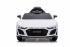 BENEO Audi R8 Spyder nový typ, USB/SD Vstup, Batéria 12V, 2 X 25W MOTOR, Biele