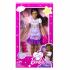 Mattel Barbie HLL18 Moja Prvá Barbie Bábika –Čiernovláska s pudlíkom