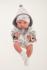Antonio Juan Antonio Juan 50083 dievčatko PIPA - realistické bábätko s celovinylovým telom  - 42 cm