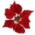 Poinsettia červená clip 12cm